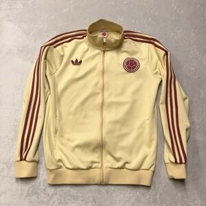 Vintage adidas Colombia Football Team Beckenbauer Track Jacket Mens Medium